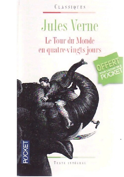 Le tour du monde en 80 jours - Jules Verne – Livre d’occasion